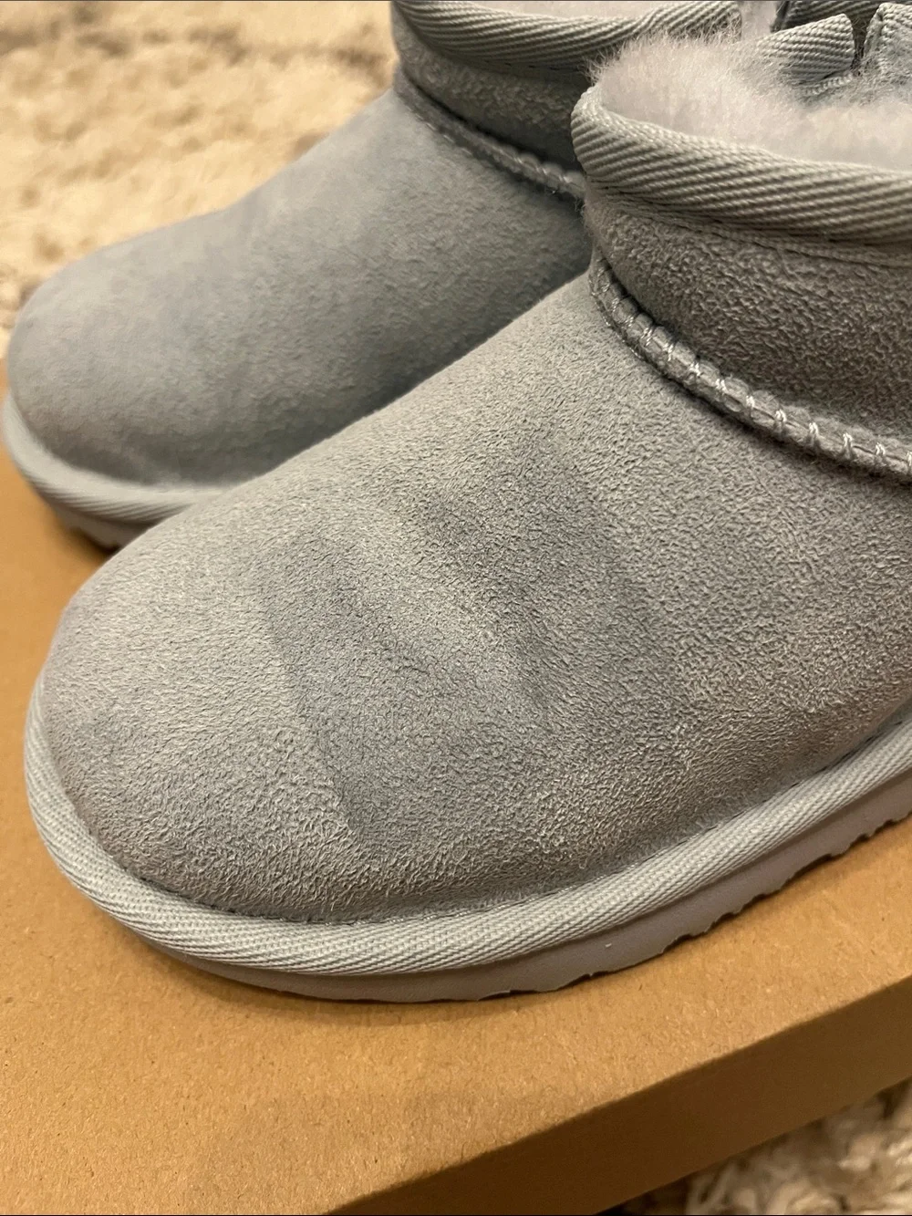 UGG toddler classic ultra mini boot. Size 11. Sea foam. Green. Blue. New in box.